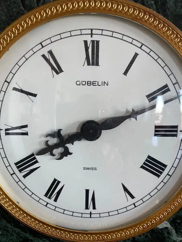 Gubelin Marble Table Clock in Home Décor & Accents in City of Toronto - Image 3