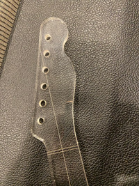 Fender Tele neck template plexi - used