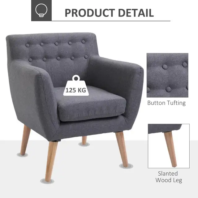 Waiting area chair accent chair in Chairs & Recliners in Markham / York Region - Image 2