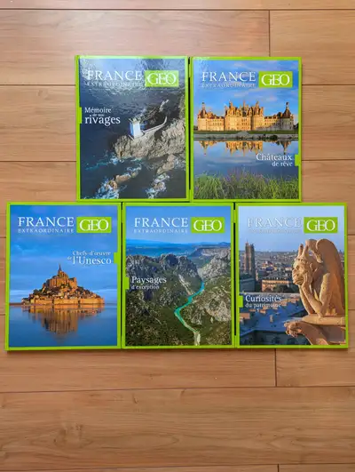 Lot de 4 livres France extraordinaire GEO, View more