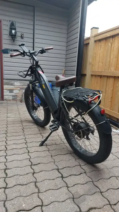no license or registration required class 2 e bike with: - 500W motor assist up to 32km/hr - 48V 21A...