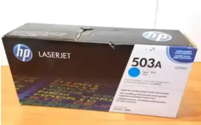 BRAND NEW HP 503A CYAN ORIGINAL LASERJET INK CARTRIDGE, Q7581A, View more