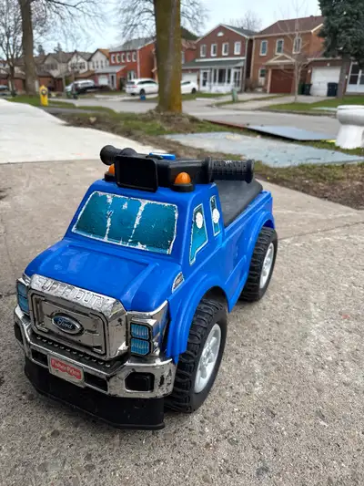 Fisher price ride on toy - Ford truck, View more