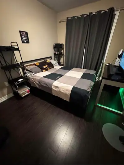 Room for rent Utilities included Parking available 1 min walk to bus stop 3 mins walk to grocery sto...