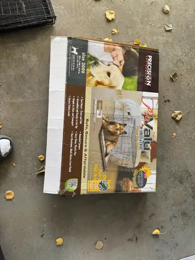 For sale: A pre-owned Pro Value by Great Crate 2-Door Dog Crate (Size 3000) in good condition, plus...