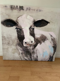 Large cow print