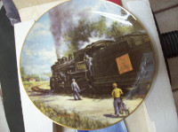 STEAM ON THE CNR PICTURE PLATE