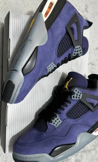 Nike Jordan Retro 4 - Lakers, View more