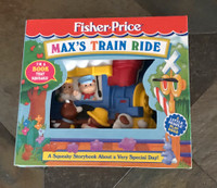 Max's Train Ride (Fisher-Price Squeaky Shape PlayBoard  Book NEW