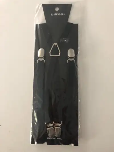 Kids suspenders - black colour - brand new never used Asking $10