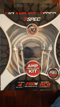 T-spec V10-RAK4 amp wiring kit