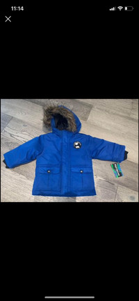 BNWT toddler boys winter coat (18mos)