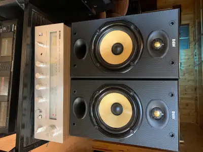 B&W DM601 Bookshelf Speakers - Fully Working & Great So, View more