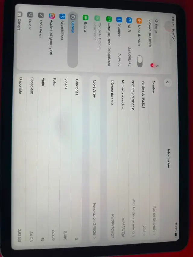 iPad Air 5 génération Price Négociable in iPads & Tablets in Laval / North Shore - Image 6