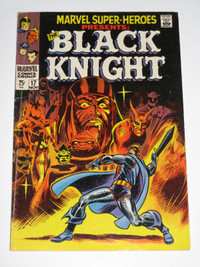 Marvel Super-Heroes#17 Black Knight origin! comic book