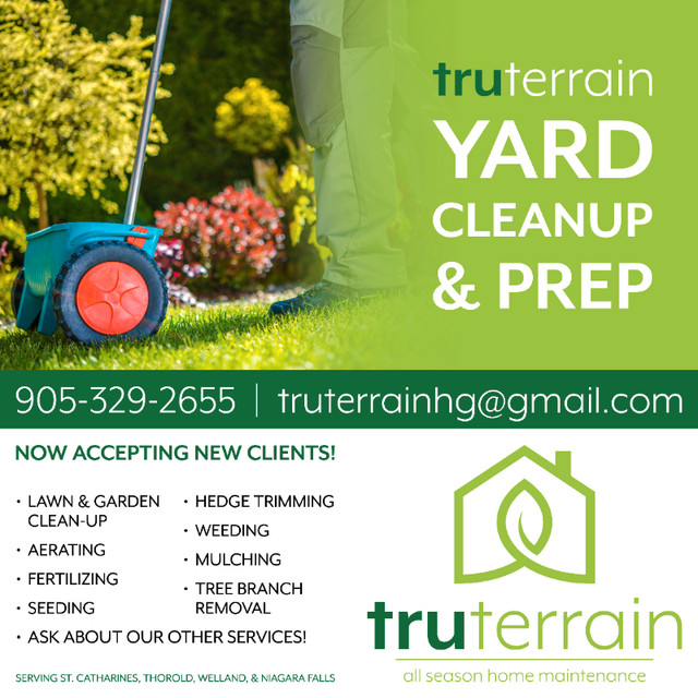 Lawn & Garden Services in Lawn, Tree Maintenance & Eavestrough in St. Catharines - Image 2
