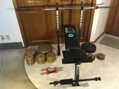 Weights & Bench set, View more