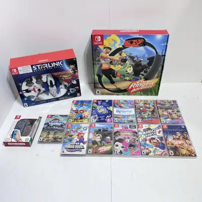 Nintendo switch games and accessories new & preowned, View more