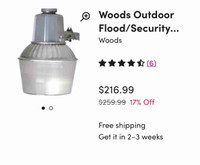 Outdoor Flood security lights