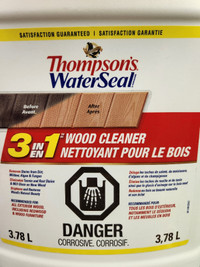 Thompsons deck cleaner x4