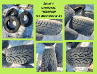 Various Winter and All Season Tires -DROPPED PRICES IN AD!