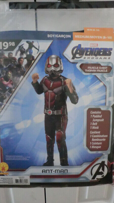 Boys ANT-MAN  Halloween Costume, Size M (8-10), NEW in Costumes in London - Image 2
