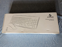 JOYACCESS Wireless Keyboard,2.4G Slim and Compact Wireless