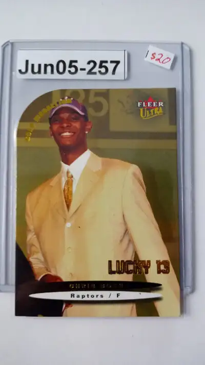 2003-04 Ultra Chris Bosh Gold Medallion Rookie RC #174 Raptors, View more