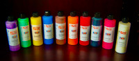 Delta Craft Acrylic Paints 8 oz Bottles - New Unopened