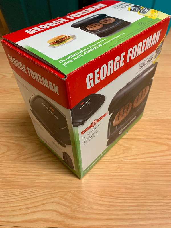 George Foreman grill. 2 serving   New in box still in Other in Windsor Region - Image 2