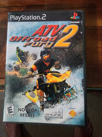 PS2 ATV Offroad Fury 2 & 3 video games