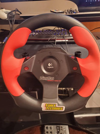 Logitech Wingman Formula Force GP USB Steering wheel