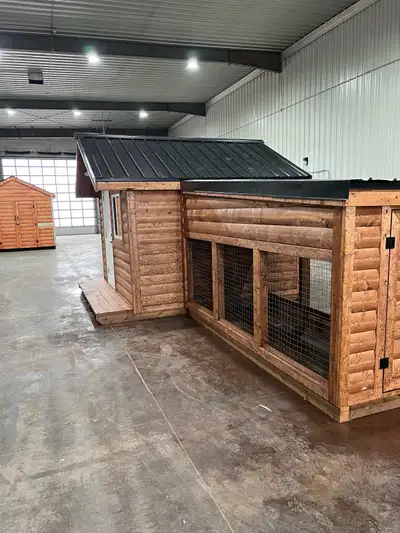 We build any size of Chicken coop spray Foam insulation heat nesting boxes waters feeders