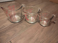 Glass Measuring Cup Set