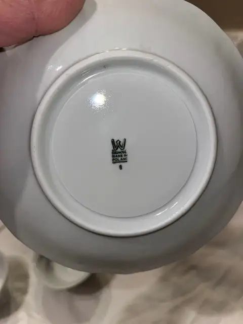 White Floral China Set (9 Pcs). I deliver63611957273475123