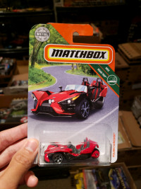 2019 Matchbox Polaris Slingshot red