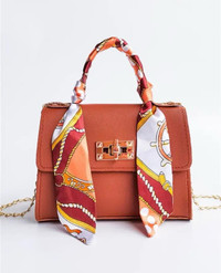 Women Fashion Simplicity Solid Color Handbag 