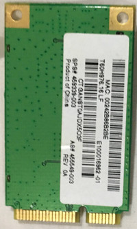 Foxconn T60H976.16 LF Full MINI PCI-E Card