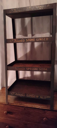 Metal Shelf O'Keefes  Dry Ginger Ale/Stone Ginger /Special Soda