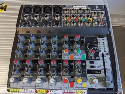 BEHRINGER 1202 FX AUDIO / INSTRUMENT MIXER, View more