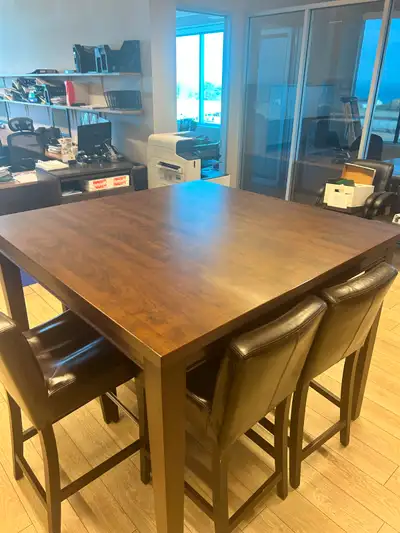 Kitchen Table & 6 Chairs, View more
