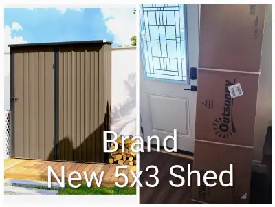 LEAN TO SHED 5X3 GALVANIZED BRAND NEW , HOT DEAL, View more