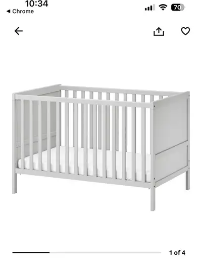 Ikea crib, View more