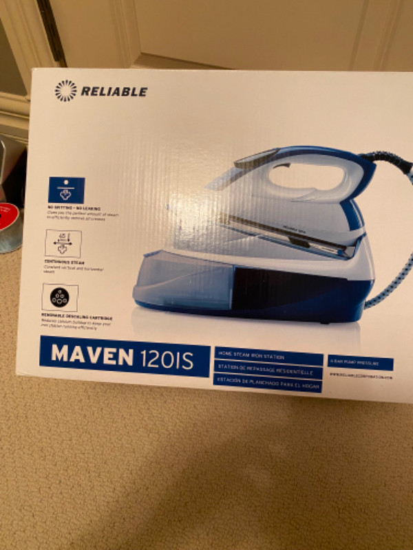 Maven 120IS Reliable Steam Iron in Irons & Garment Steamers in Calgary