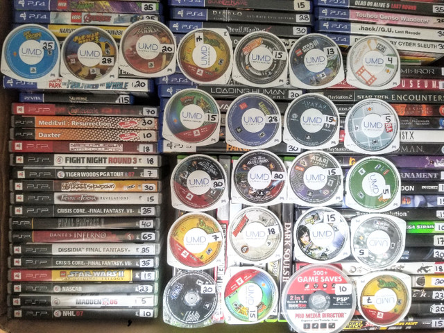 PSP games for sale (updated Apr 28/24) & PS4 PS3 DS Gameboy etc. in Sony PSP & Vita in Markham / York Region