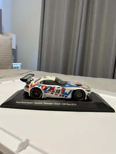 BMW Roal Motorsport 24H Spa 2015 Replica Model Car Collectible OEM BMW Scale Model $80 OBO Has some...