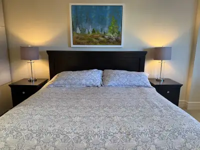 Solid wood bedroom suite from Country Living Furniture $5000, View more