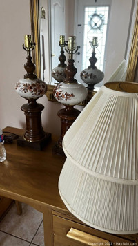 Antique German Table  Lamps