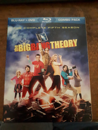 The Big Bang Theory Season 5 Blueray/DVD Combo