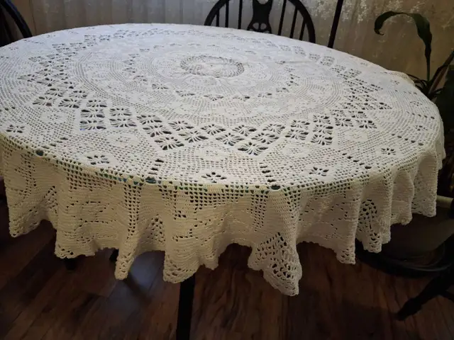Crochet tablecloth handmade 64519992588417121